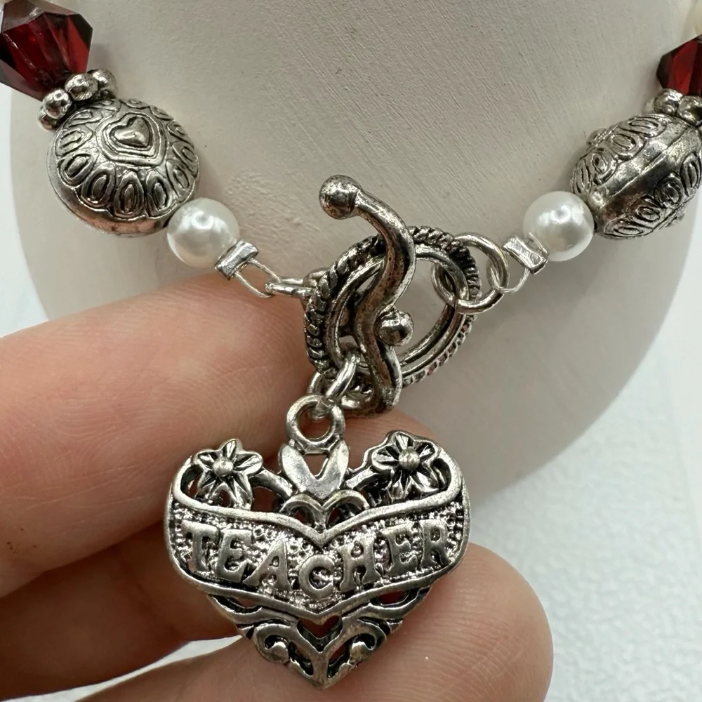 Expressively Yours Teacher Charm Bracelet | Inspire Wisdom Gift